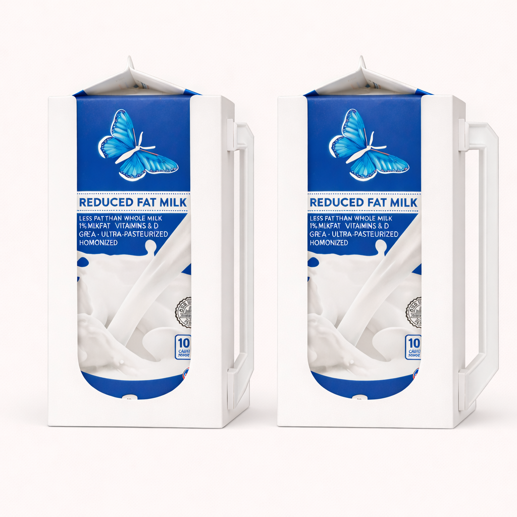 Carton Caddy XL Half Gallon Carton Holder with Handle