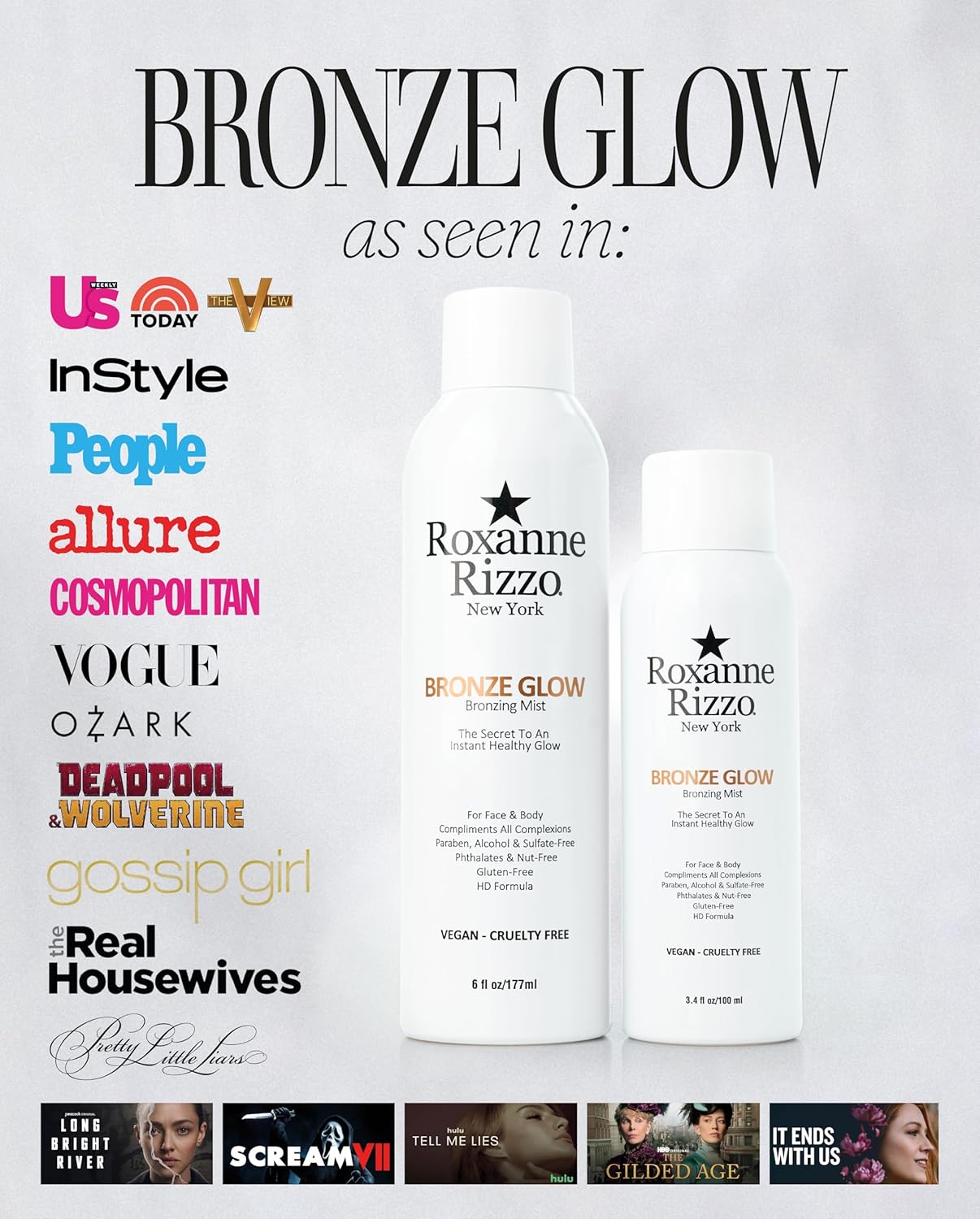 Bronze Glow By Roxanne Rizzo - Celebrity Choice Bronzer