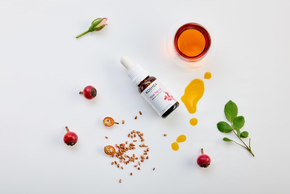 Kosmea Rosehip Oil for Face and Body (0.68 fl oz)