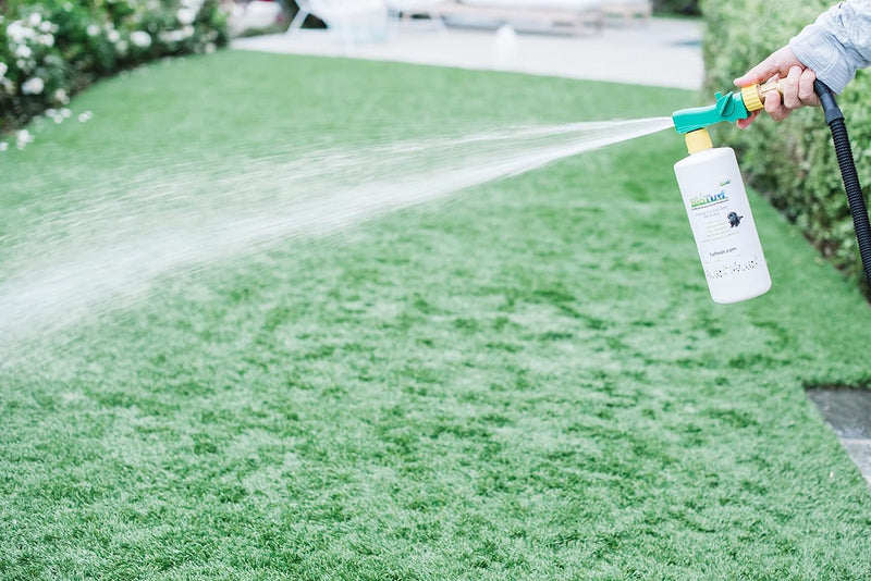 BioTurf BioS+ Artificial Turf Grass Concentrate Enzyme Cleaner and Pet Odor Eliminator - Removes Odors and Sanitizes - Organic, Safe, Environmentally Responsible (1 Gallon) - Original Scent