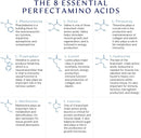 BodyHealth PerfectAmino Tablets (1PK), All 8 Essential Amino Acids with BCAAs + Lysine, Phenylalanine, Threonine, Methionine, Tryptophan, Supplement for Muscle Mass Production, Recovery & Strength - 150 Tablets - EXP 11/2024