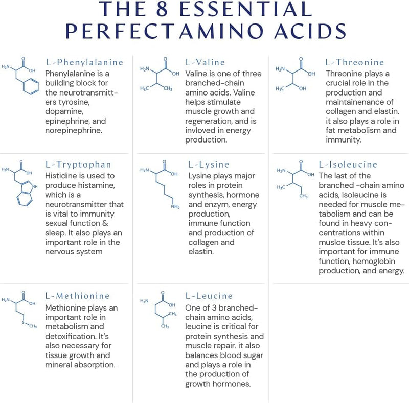 BodyHealth PerfectAmino Tablets (1PK), All 8 Essential Amino Acids with BCAAs + Lysine, Phenylalanine, Threonine, Methionine, Tryptophan, Supplement for Muscle Mass Production, Recovery & Strength - 150 Tablets - EXP 11/2024