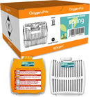 Oxygen-Pro - Grande Refill - Commercial Air Freshener and Deodorizer, Odor Eliminator, and Fragrancing System - Spring Scent - 365 Day Supply - 6 Pack