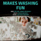 Mint Bucket Brands Foam Car Wash Gun Sprayer + Microfiber Mitt - Rich Suds - Attach to Garden Hose - Car Cleaning Foam – Mix w Car Wash Soap and Water - Auto Detailing Kit