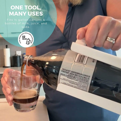 Carton Caddy XL Half Gallon Carton Holder with Handle