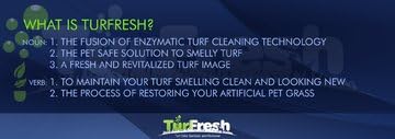 BioTurf BioS+ Artificial Turf Grass Concentrate Enzyme Cleaner and Pet Odor Eliminator - Removes Odors and Sanitizes - Organic, Safe, Environmentally Responsible (1 Gallon) - Original Scent