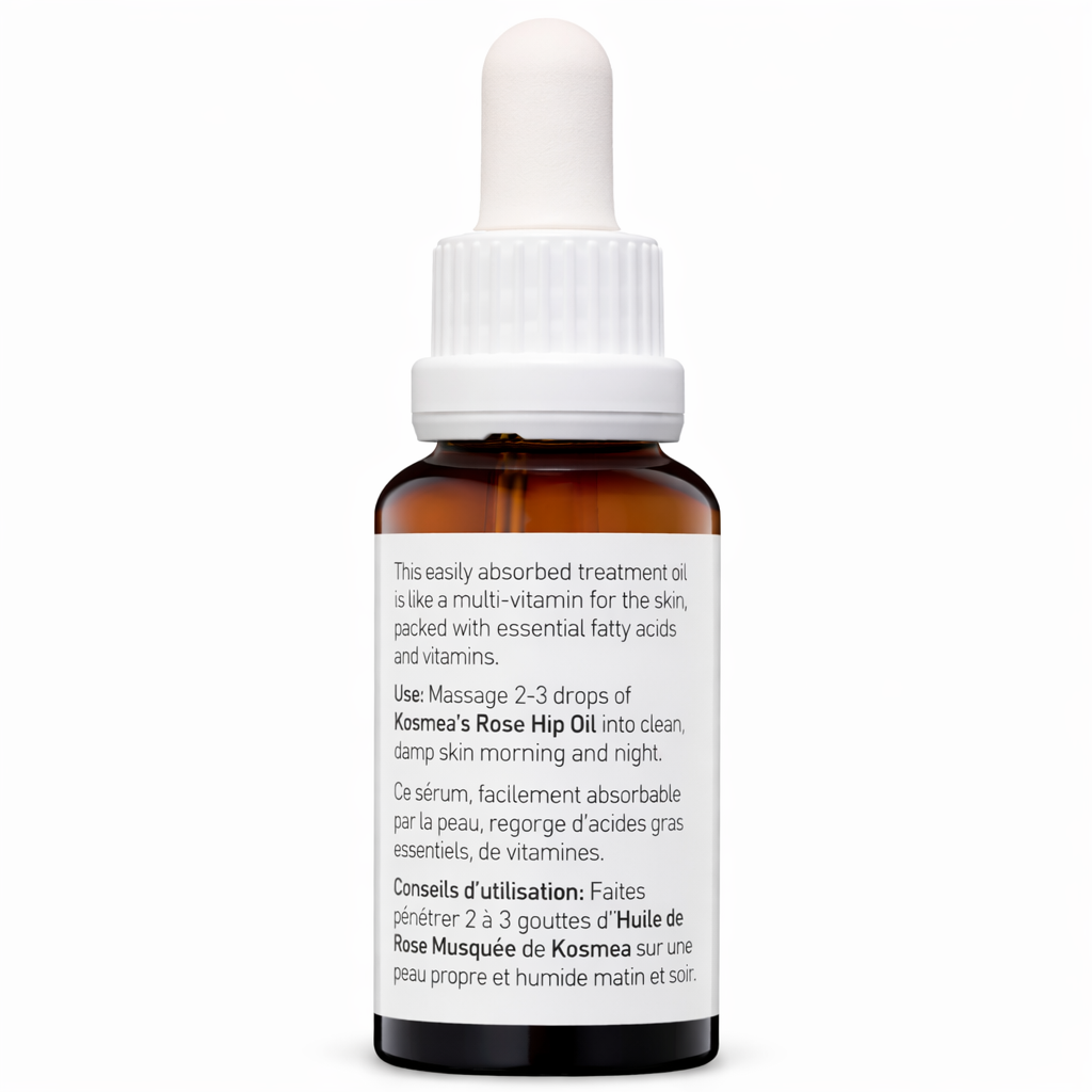 Kosmea Rosehip Oil for Face and Body (0.68 fl oz)