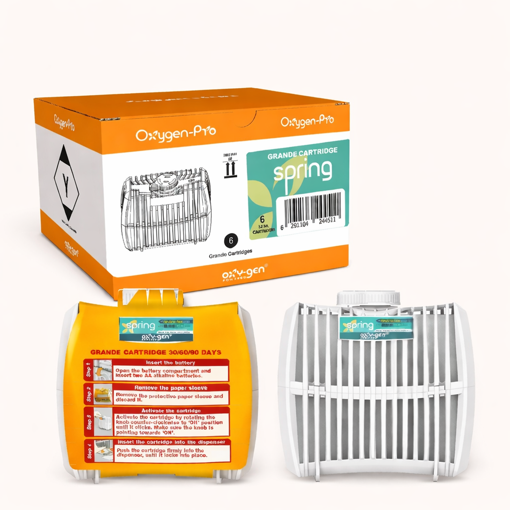 Oxygen-Pro Grande Refill, Spring Scent (6 Pack, 365-Day Supply)