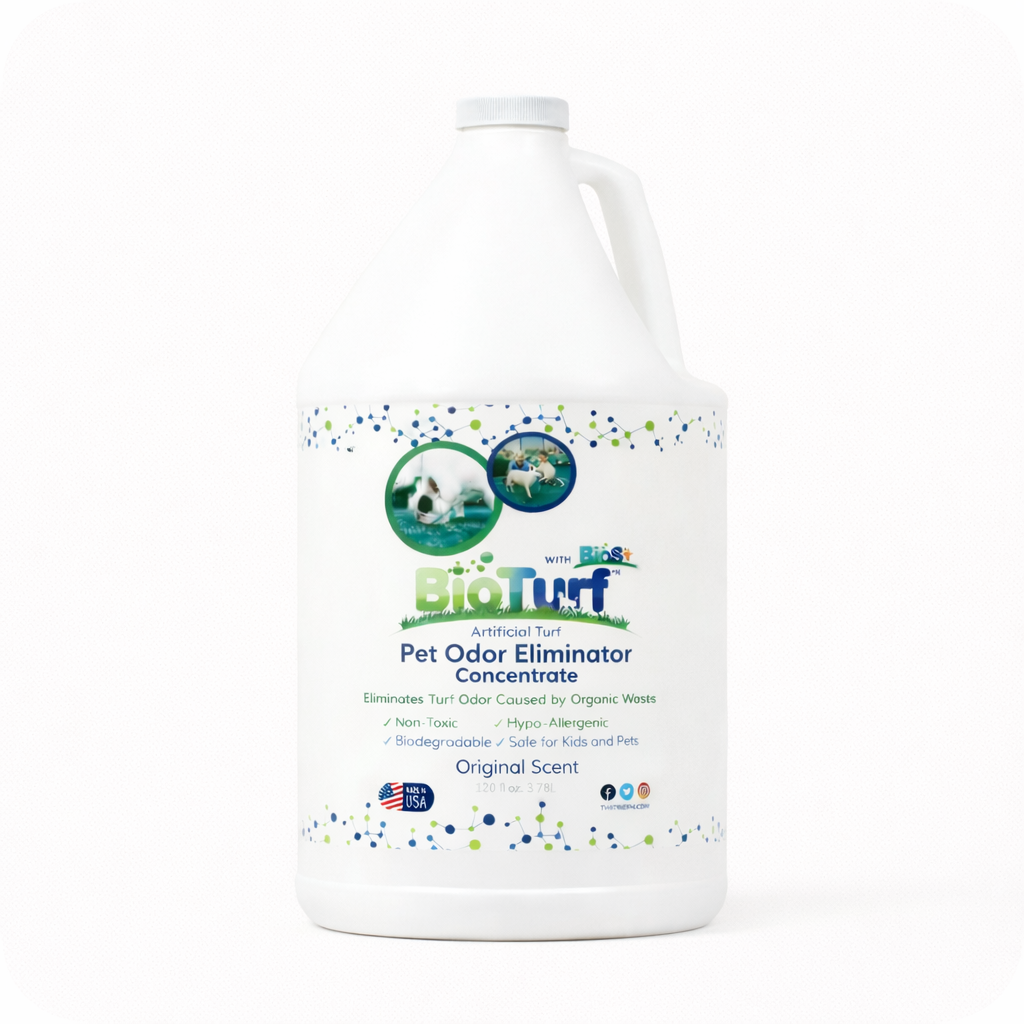BioTurf BioS+ Turf Enzyme Cleaner and Pet Odor Eliminator (1 Gallon)