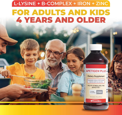 Apetigen-Plus Appetite Booster for Kids and Adults – Liquid Appetite Stimulant