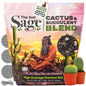 The Soil Sage Hand-Blended Cactus & Succulent Soil Mix 5Qt - Fast Draining Potting Mix with Mycorrhizae Fungi - Ideal for Echeveria, Aloe, Jade - Indoor Outdoor Plants - Made in U.S.A.