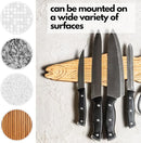 Premium Mangetic Knife Holder for Wall - Strong Heavy-Duty 16" Engraved Magnet for Knives - Wall or Refrigerator Kitchen Magnetic Knife Stripe - Designed in U.S. (Trout)