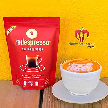 Rooibos Tea - Red Espresso - Original South African Red Tea - Ground - 8.8oz