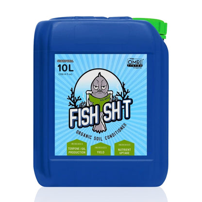 Fish Head Farms Organic Soil Conditioner - Organic Fertilizer for Increased Yield and Flavor - Plant Fertilizer, Plant Nutrients for Soil, Soilless, Hydroponic Farming - Garden Fertilizer - 10L