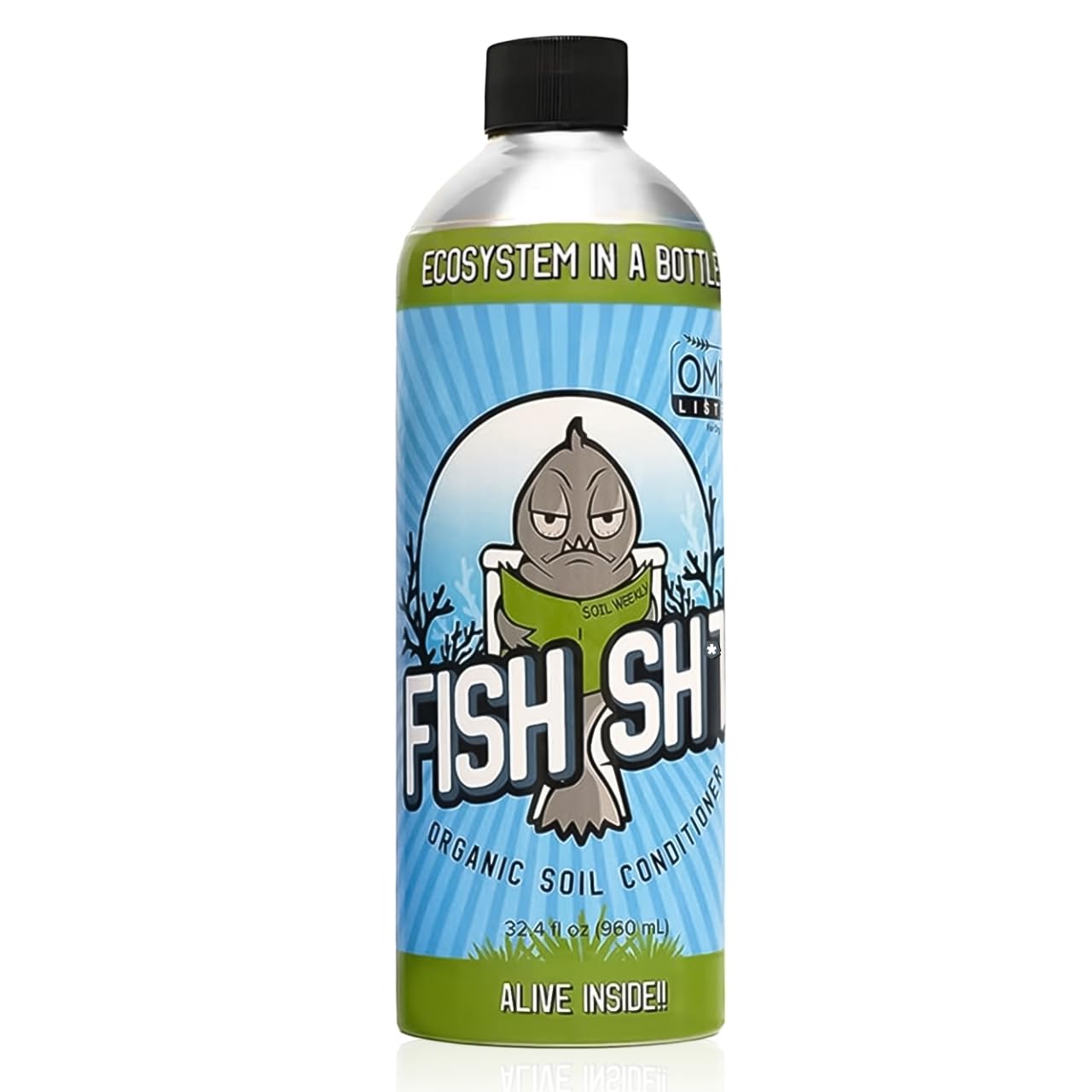 Fish Head Farms Organic Soil Conditioner for Yield and Flavor Enhancement. Improves Fertilizer Efficiency. Useful in Both Garden Soil and Hydroponics Applications - 1 Liter