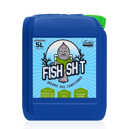 Fish Head Farms Organic Soil Conditioner 5Liter Organic Fertilizer for Increased Yield and Flavor - Plant Fertilizer, Plant Nutrients for Soil, Soilless, Hydroponic Farming - Garden Fertilizer