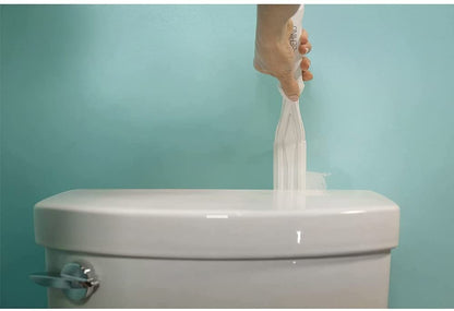 Paint Behind Toilet Tool Nylon Brush and Refill Bundle - Flat Paint Brush Set for Walls, Behind Toilet and Hard to Reach Areas - Painting Supplies for Home Interior Set