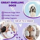 Alpha Dog Series Bright White Natural Whitening Dog Shampoo and Conditioner for Dogs with Aloe Vera, pH Balanced Dog Shampoo and Conditioner Set, Tear-Free for Sensitive Skin 26.4 Oz (1 Pack)