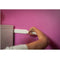 Paint Behind Toilet Tool Nylon Brush Pad Refill with Tray - Flat Paint Brush Set for Walls, Behind Toilet and Hard to Reach Areas - Painting Supplies for Home Interior Set