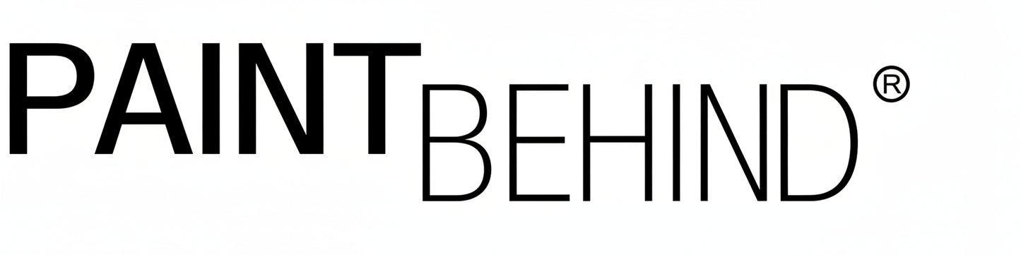 Paint Behind Toilet Tool Nylon Brush Pad Refill with Tray - Flat Paint Brush Set for Walls, Behind Toilet and Hard to Reach Areas - Painting Supplies for Home Interior Set